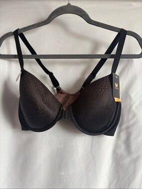 Wacoal Black Front-Close Smooth Molded Bra
